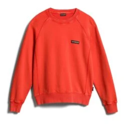 Napapijri Nidaros Sweatshirt Orange-rot