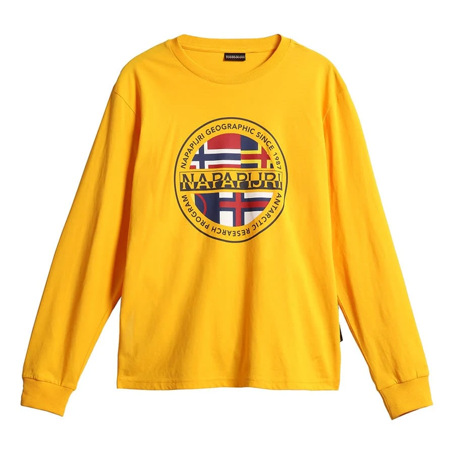 Napapijri Stodig Langarmshirt Gelb 3 Napapijri Stodig Langarmshirt Gelb
