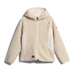 Napapijri Yupik Full Zip Damen Kapuzenjacke Beige