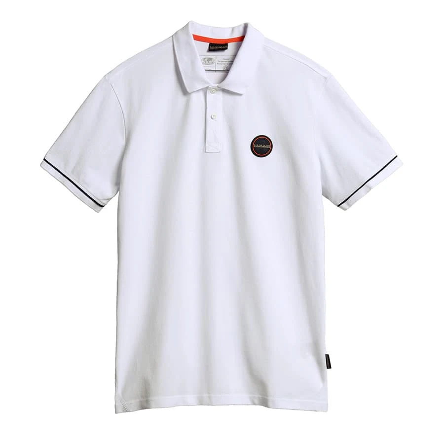 Napapijri Whale Poloshirt Weiß 3 Napapijri Whale Poloshirt Weiß