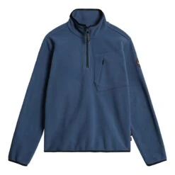 Napapijri Vulkan Half Zip Fleecepullover Blau