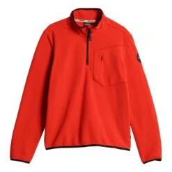 Napapijri Vulkan Half Zip Fleecepullover Orange-rot
