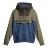 Napapijri Course Half Zip Hoodie Blau/dunkelgrün -Napapijri nap np0a4grxgae 001