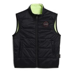 Napapijri Santafe Junior Weste Schwarz/grün