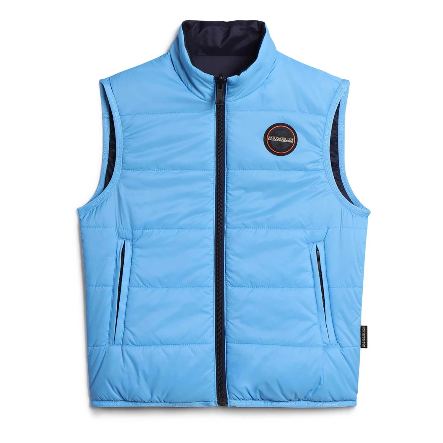 Napapijri Santafe Junior Weste Blau/schwarz 3 Napapijri Santafe Junior Weste Blau/schwarz