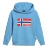 Napapijri Zamora Kinder Hoodie Hellblau -Napapijri nap np0a4gxfb2c1 001
