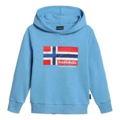 Napapijri Zamora Kinder Hoodie Hellblau