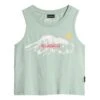 Napapijri Macara Damen Tanktop Hellgrün -Napapijri nap np0a4gypg1e1 001