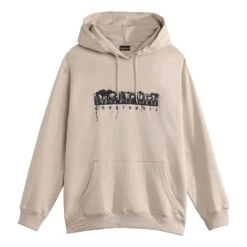 Napapijri Napo Hoodie Beige/schwarz