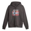 Napapijri Guiro Hoodie Grau/rot -Napapijri nap np0a4gzth311 001