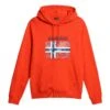 Napapijri Guiro Hoodie Orange/blau -Napapijri nap np0a4gztr051 001
