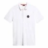 Napapijri Icale Poloshirt Weiß/schwarz -Napapijri nap np0a4h140021 001