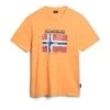 Napapijri Guiro T-Shirt Orange/rot 1 Napapijri Guiro T-Shirt Orange/rot -Napapijri nap np0a4h22a571 001