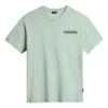 Napapijri Paradise T-Shirt Türkis/schwarz -Napapijri nap np0a4h24g1e1 001