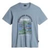Napapijri Sangay T-Shirt Blau/schwarz/grün 1 Napapijri Sangay T-Shirt Blau/schwarz/grün -Napapijri nap np0a4h2db2b1 001