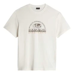 Napapijri Macas T-Shirt Weiß/schwarz