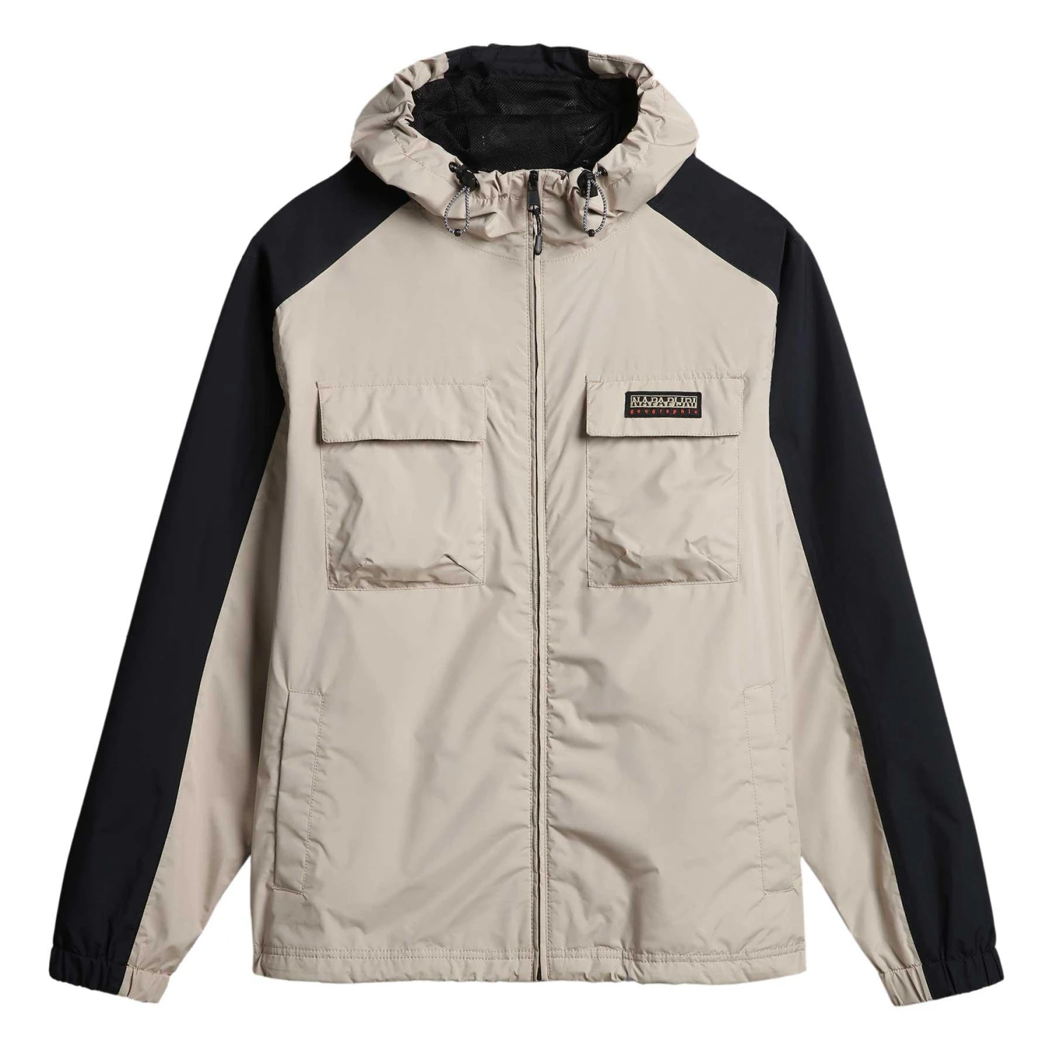 Napapijri Eloro Outdoorjacke Beige/schwarz 3 Napapijri Eloro Outdoorjacke Beige/schwarz