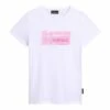 Napapijri Zamora Kinder T-Shirt Weiß/rosa -Napapijri nap np0a4h32fj31 001