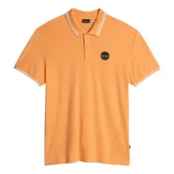 Napapijri Macas Poloshirt Orange/schwarz/weiß