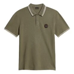 Napapijri Macas Poloshirt Grün/schwarz/weiß
