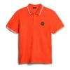 Napapijri Macas Poloshirt Orange/schwarz -Napapijri nap np0a4h5zr051 001