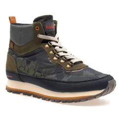 Napapijri Snowjog Stiefel Dunkelgrün/grau