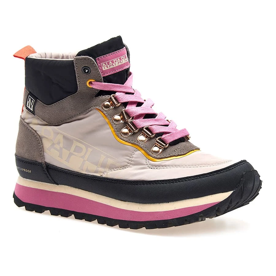 Napapijri Snow Run 01 Damen Stiefel Rosa/braun/schwarz 3 Napapijri Snow Run 01 Damen Stiefel Rosa/braun/schwarz