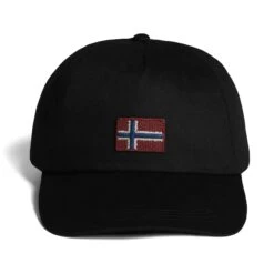 Napapijri Falis Kappe Schwarz/rot