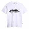 Napapijri Racing T-Shirt Weiß/schwarz -Napapijri nap np0a4ha70021 001