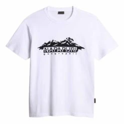 Napapijri Racing T-Shirt Weiß/schwarz
