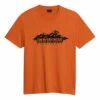 Napapijri Racing T-Shirt Orange/schwarz -Napapijri nap np0a4ha7a1z1 001
