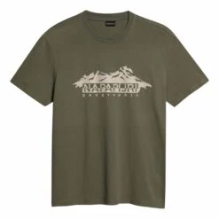 Napapijri Racing T-Shirt Grün/weiß